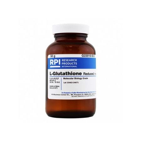 Rpi L-Glutathione, 50 G G22010-50.0